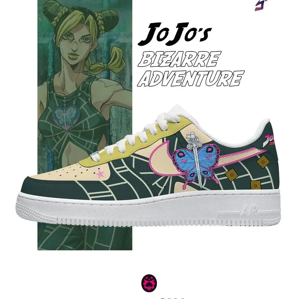 Jolyne Cujoh Limited JoJo's Bizarre Adventure Low Top Shoes