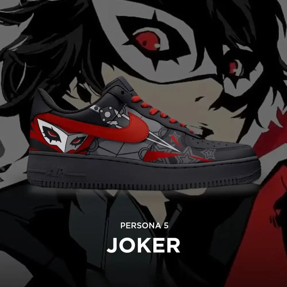 Joker Persona 5 Edition Low Top Shoes