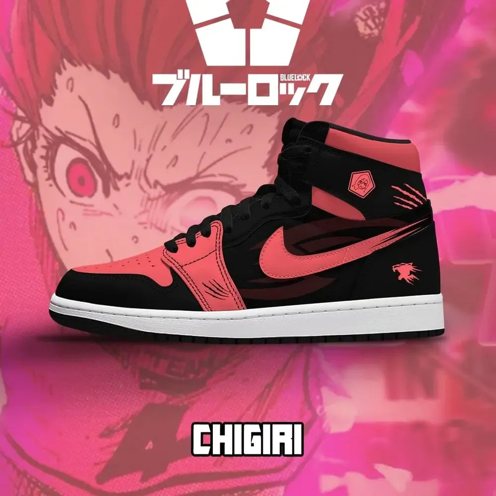 Hyoma Chigiri V.3 Blue Lock High Top Shoes