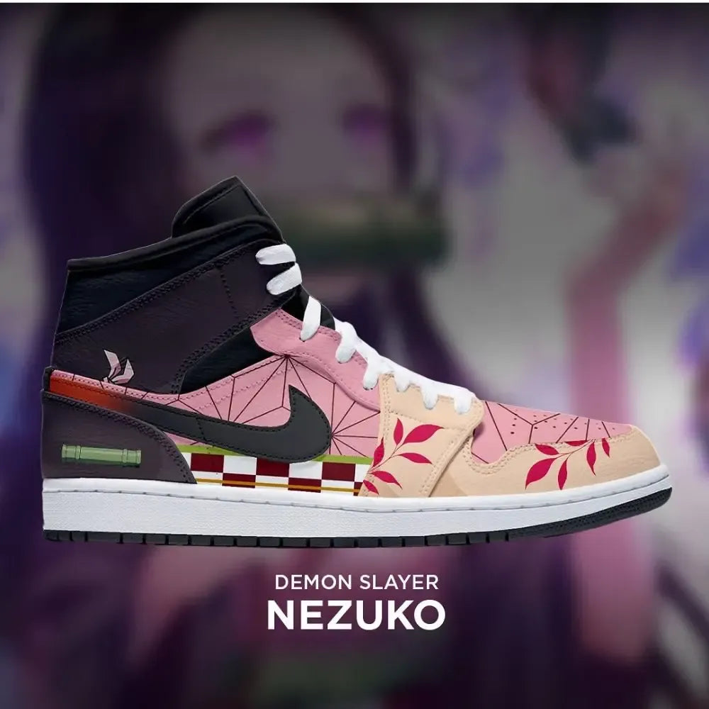 Nezuko Exclusive Demon Slayer High Top Shoes