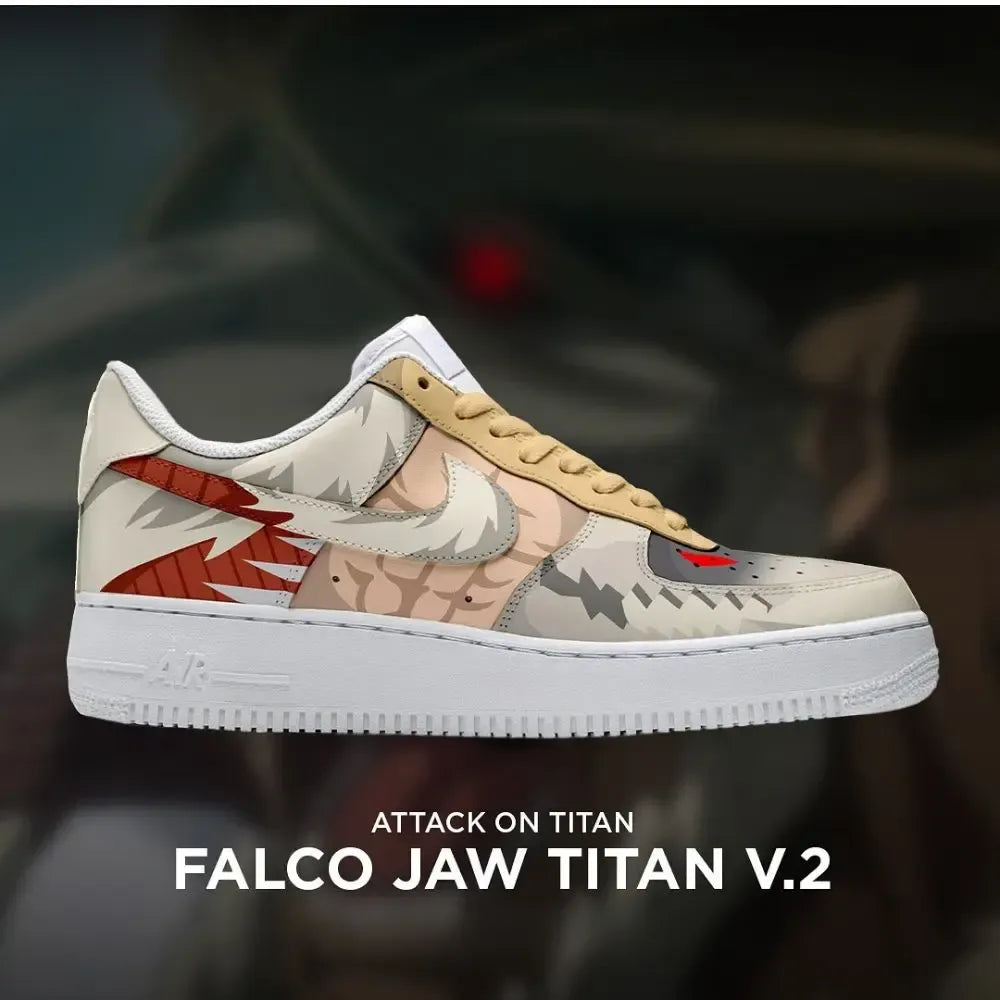 Falco Jaw Titan V.2 Attack on Titan Special Low Top Shoes