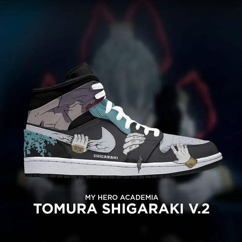 Tomura Shigaraki V.2 My Hero Academia High Top Shoes