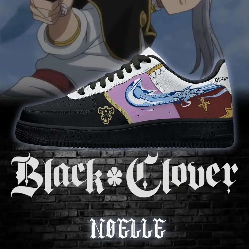 Noelle Black Clover Limited Low Top Shoes