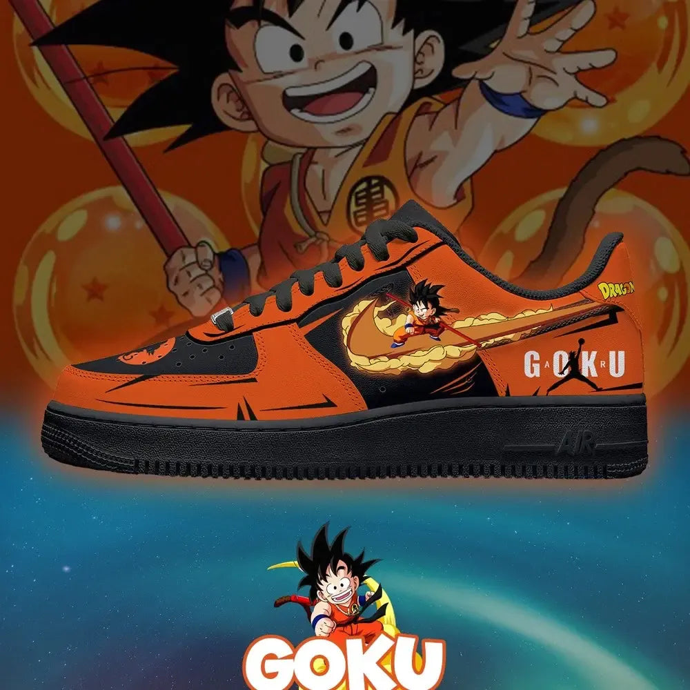 Son Goku V.9 Dragon Ball Edition Low Top Shoes