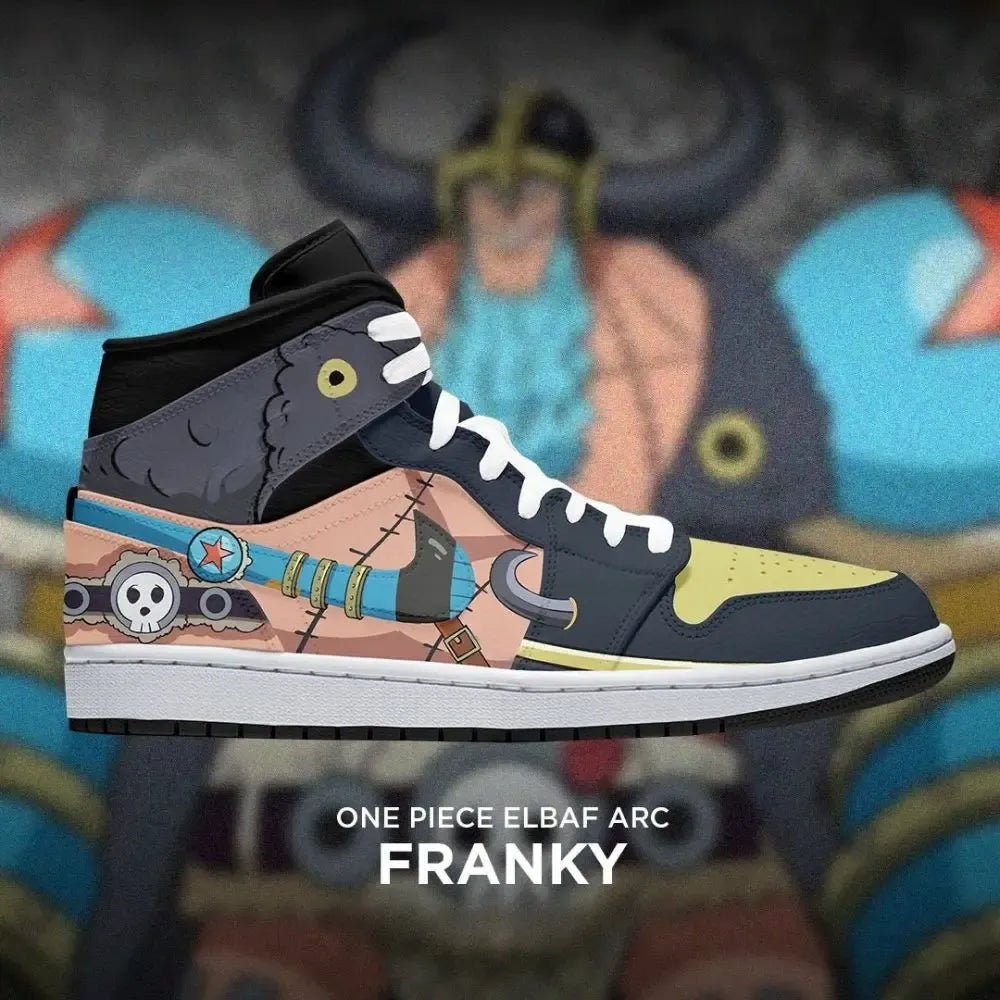 Franky One Piece Elbaf Arc High Top Shoes