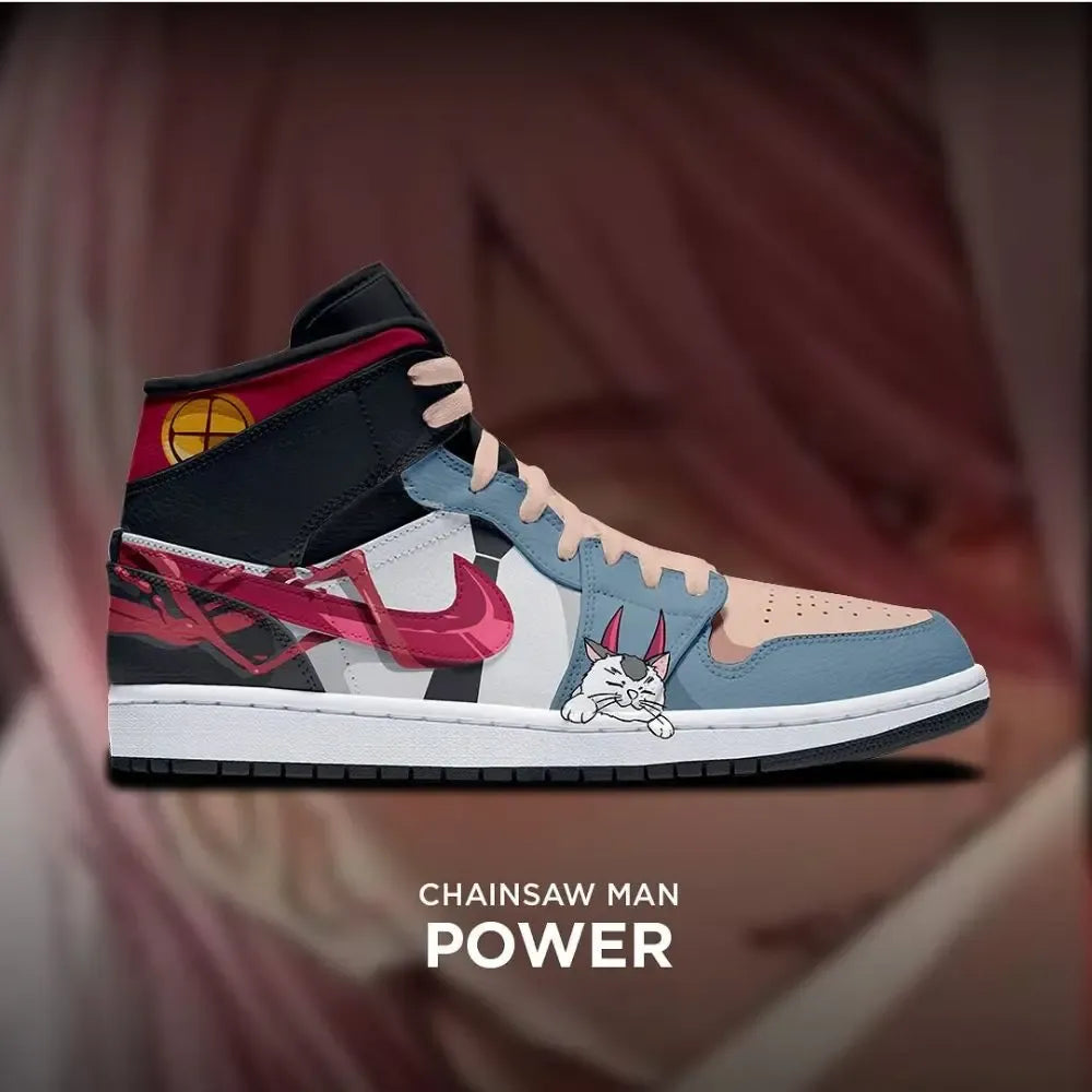 Power Chainsaw Man Limited High Top Shoes