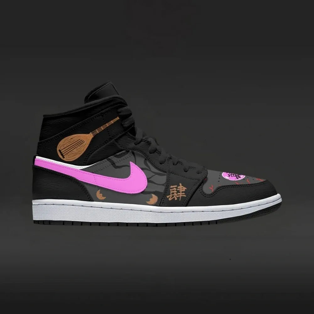 Nakime Demon Slayer Custom High Top Shoes