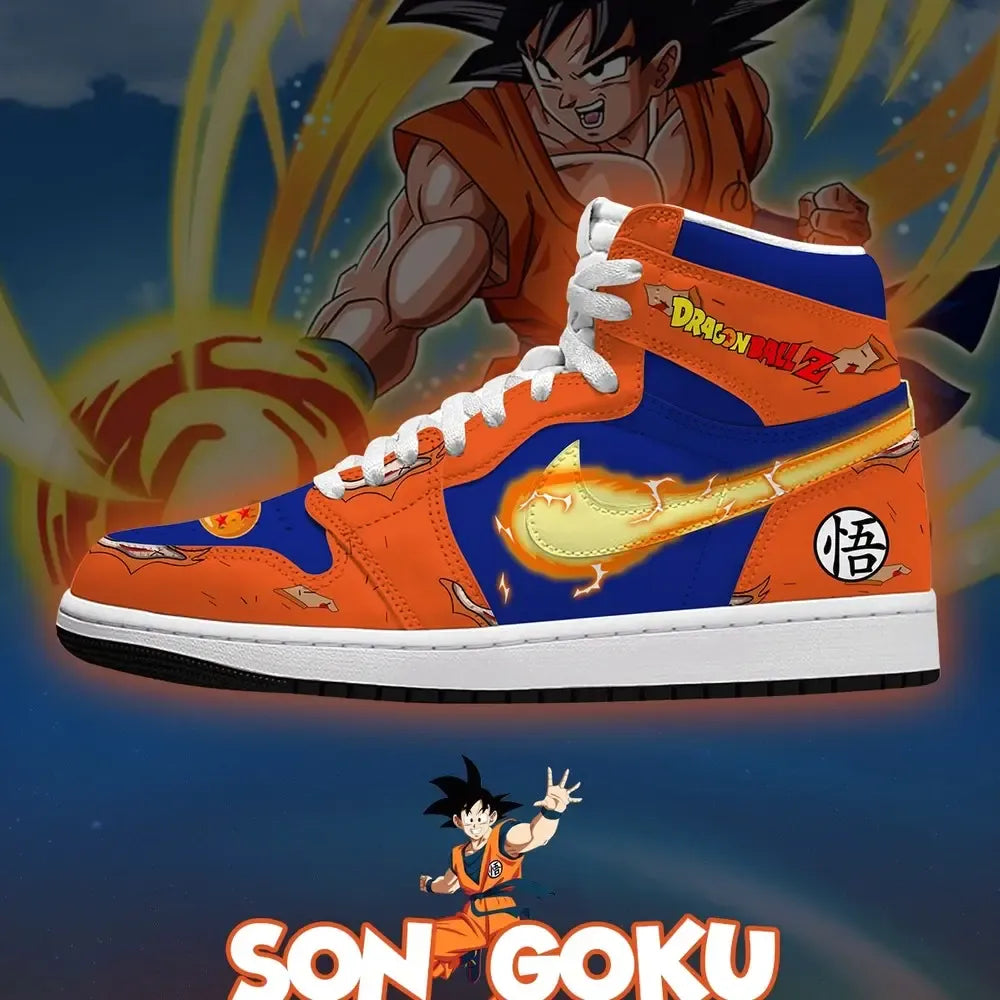 Son Goku V.3 Dragon Ball Edition High Top Shoes