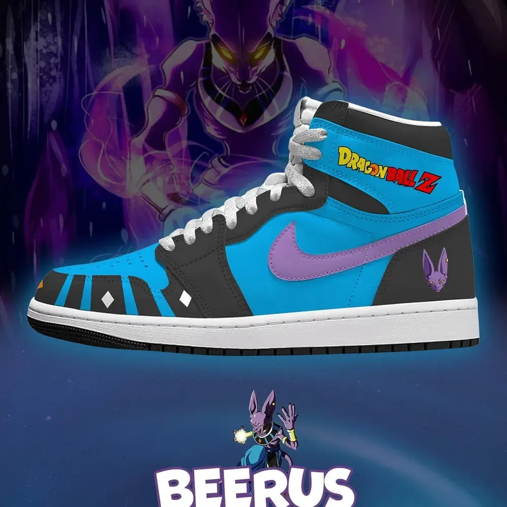 Beerus V.2 Dragon Ball Edition High Top Shoes