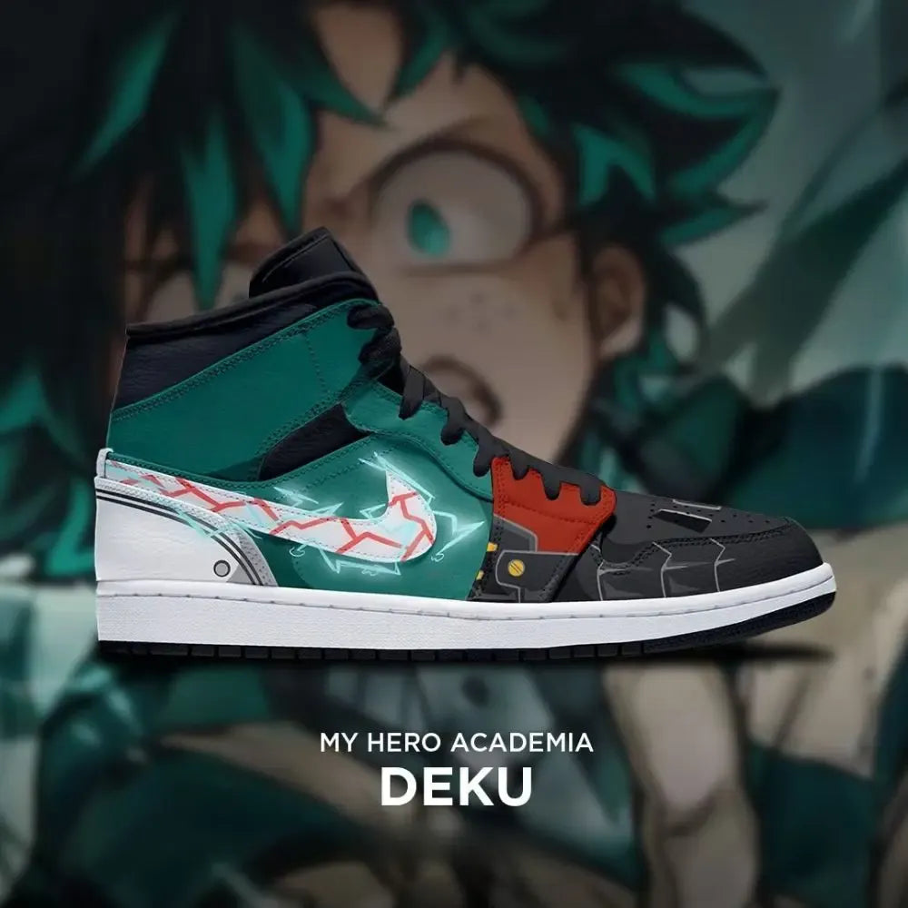 Deku My Hero Academia Edition High Top Shoes