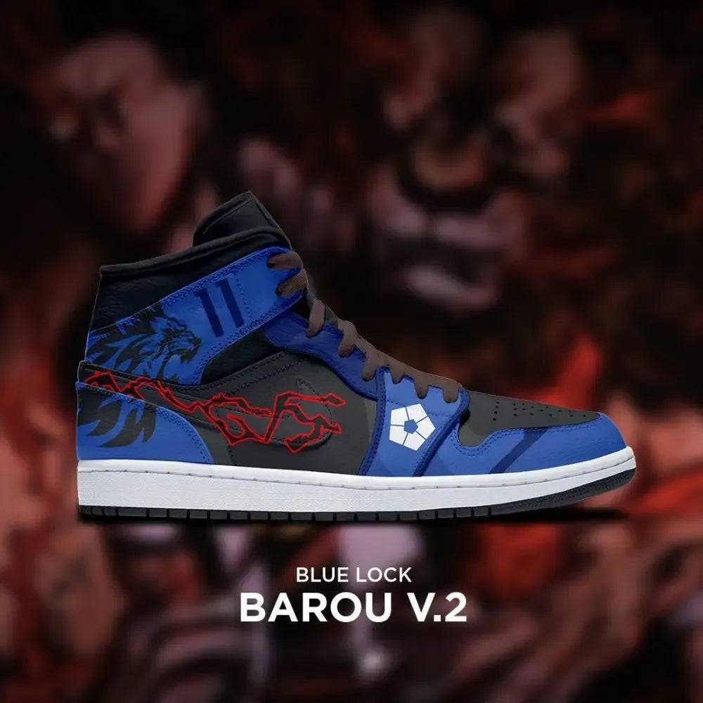 Barou Blue Lock Limited High Top Shoes
