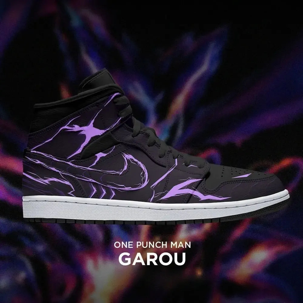 Garou One Punch Man High Top Shoes