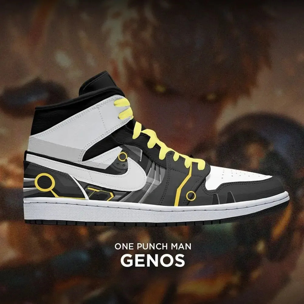 Genos One Punch Man High Top Shoes
