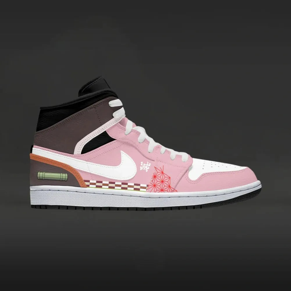 Nezuko Demon Slayer Custom High Top Shoes
