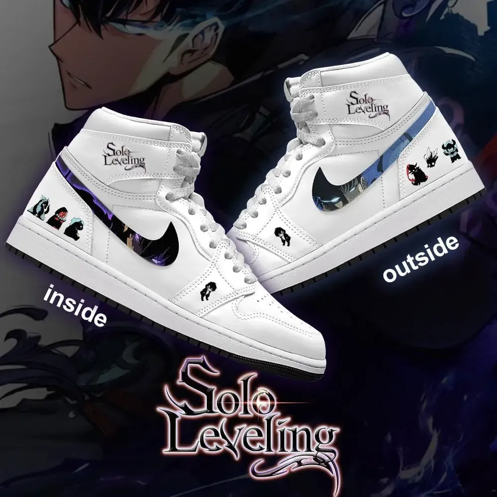 Army Arise Edition Solo Leveling High Top Shoes