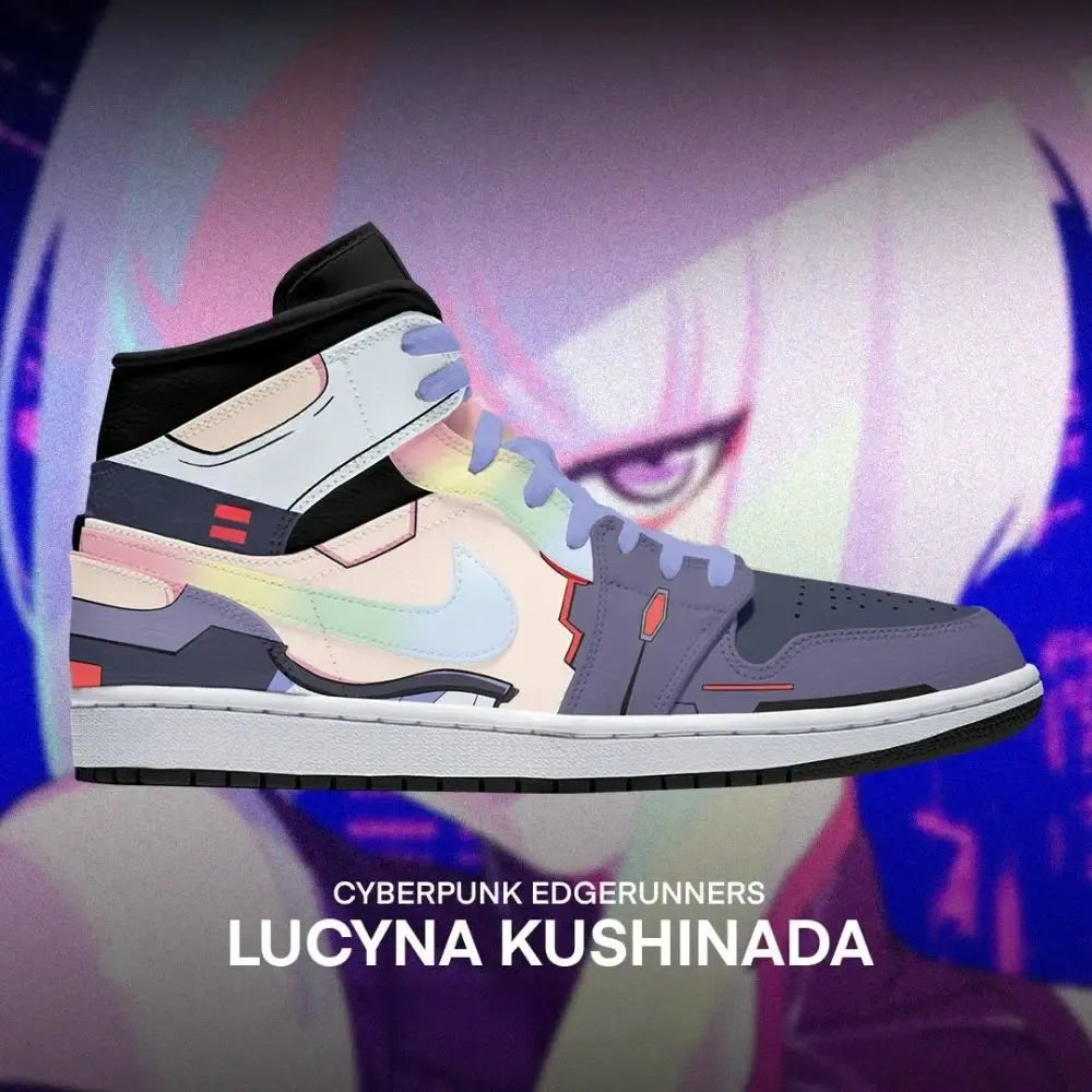 9 Cyberpunk Edgerunners High Top Shoes