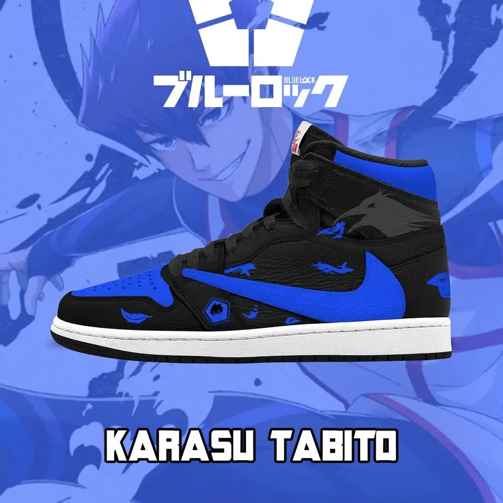 Karasu Tabito V.2 Blue Lock High Top Shoes