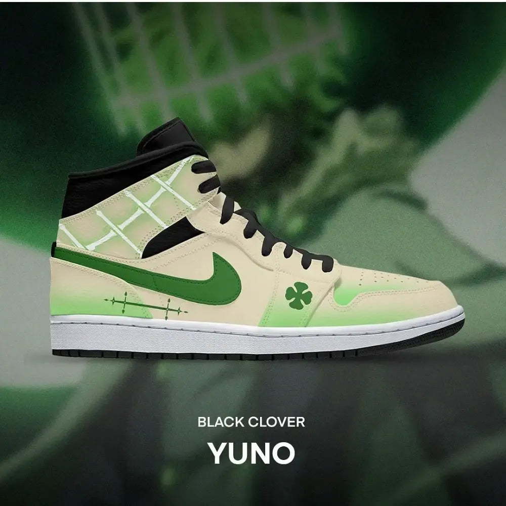 Yuno Black Clover High Top Shoes