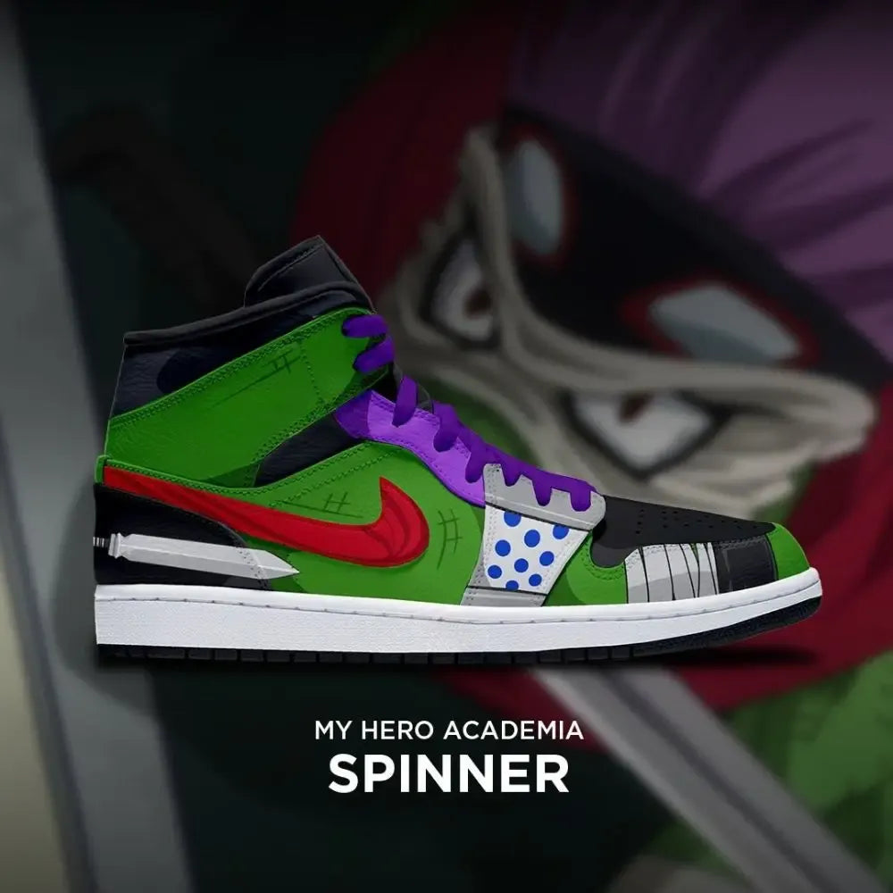 Spinner My Hero Academia Edition High Top Shoes