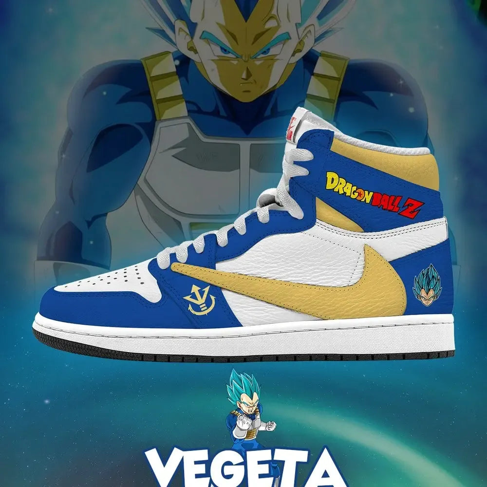 Vegeta V.2 Dragon Ball Edition High Top Shoes