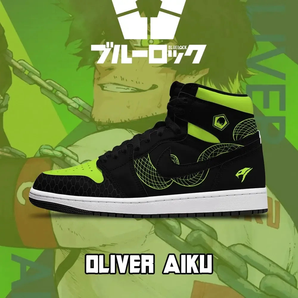 Oliver Aiku V.2 Blue Lock High Top Shoes