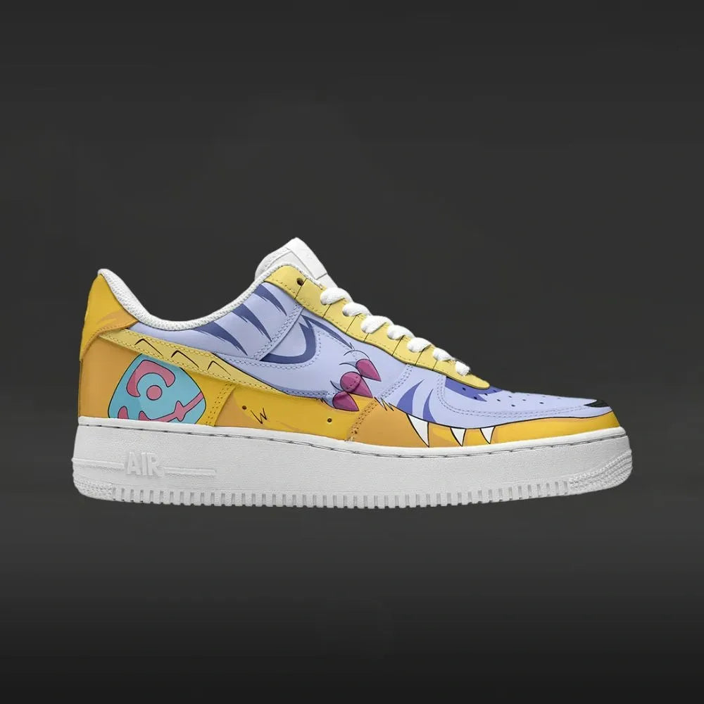 Gabumon Digimon Custom Low Top Shoes