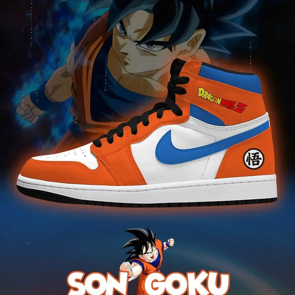 Son Goku V.1 Dragon Ball Edition High Top Shoes