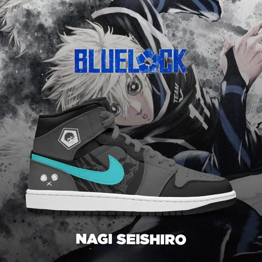 Nagi Seishiro Blue Lock Special High Top Shoes