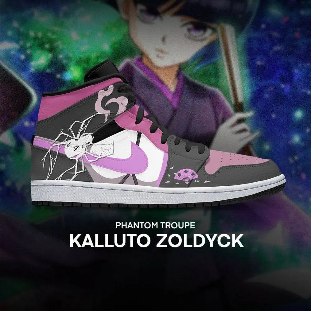 Kalluto Zoldyck Hunter x Hunter Custom High Top Shoes