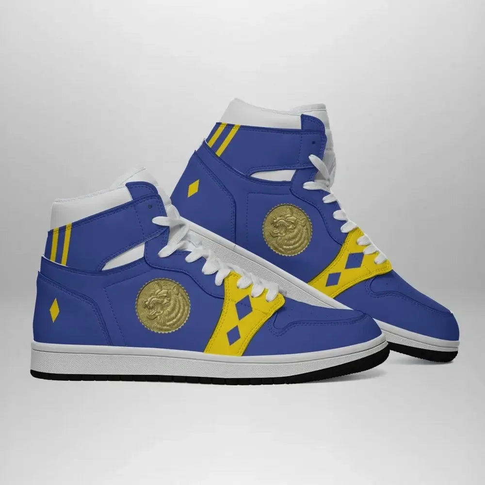 Blue Ranger Ninjetti Special High Top Shoes