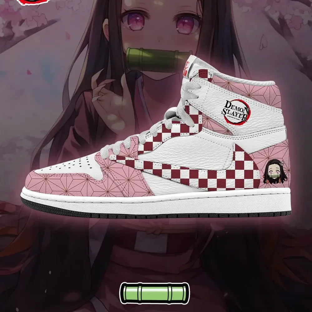 Nezuko Kamado V.4 Demon Slayer Limited Edition High Top Shoes