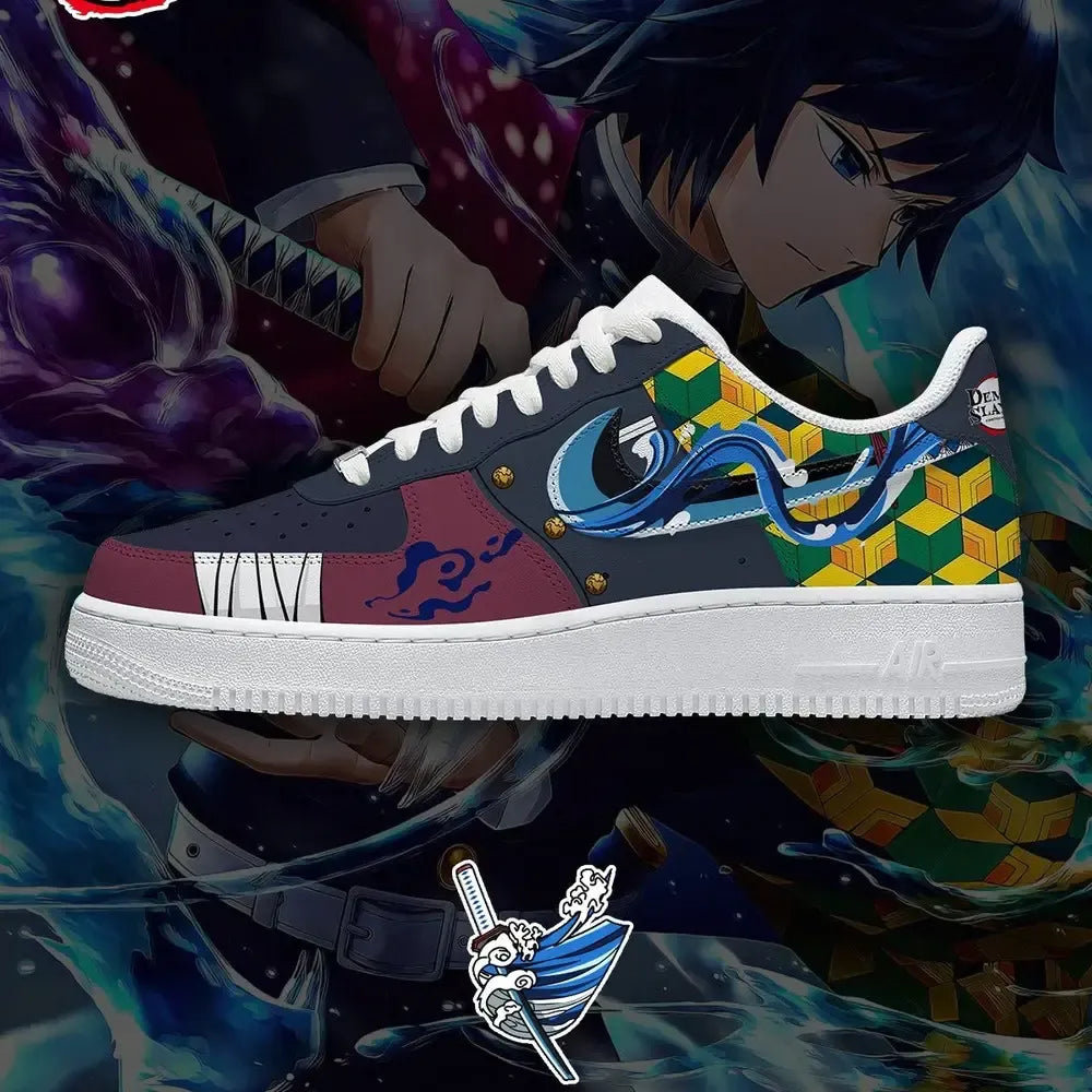 Giyu Limited Demon Slayer Low Top Shoes