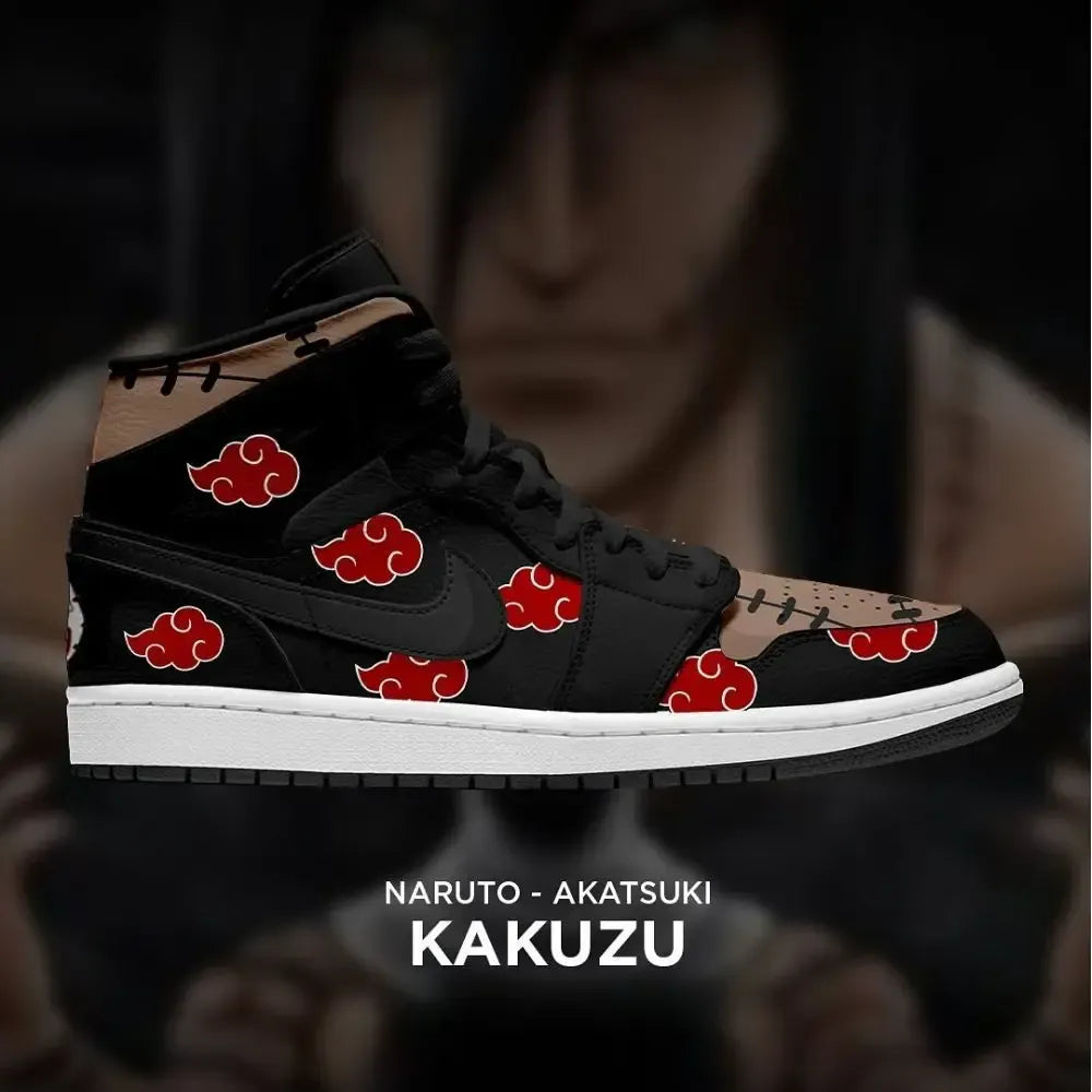 Kakuzu Naruto Akatsuki High Top Shoes