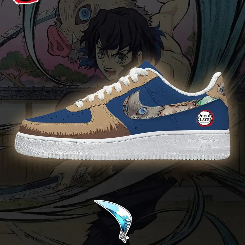Inosuke Hashibira Demon Slayer Special Design Low Top Shoes