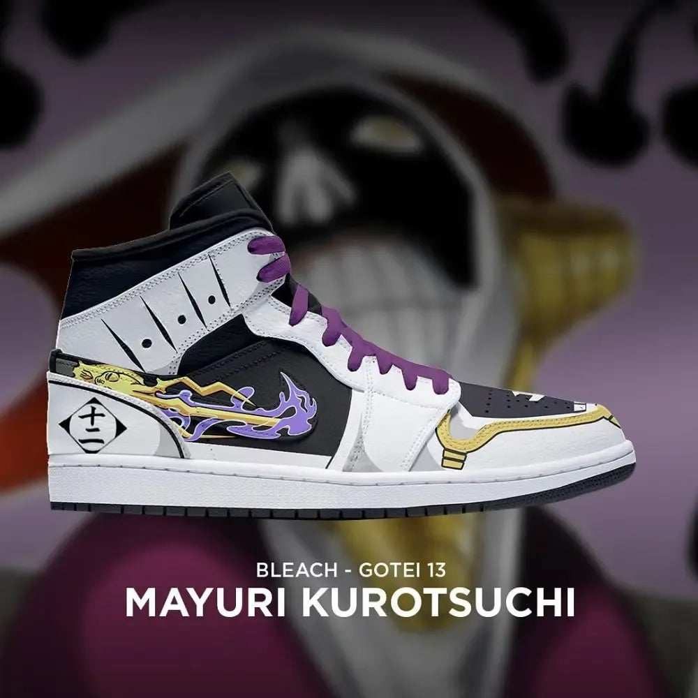 Mayuri Korotsuchi Bleach Gotei 13 High Top Shoes