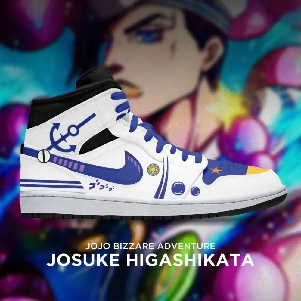 Josuke Higashikata JoJo's Bizarre Adventure Special High Top Shoes