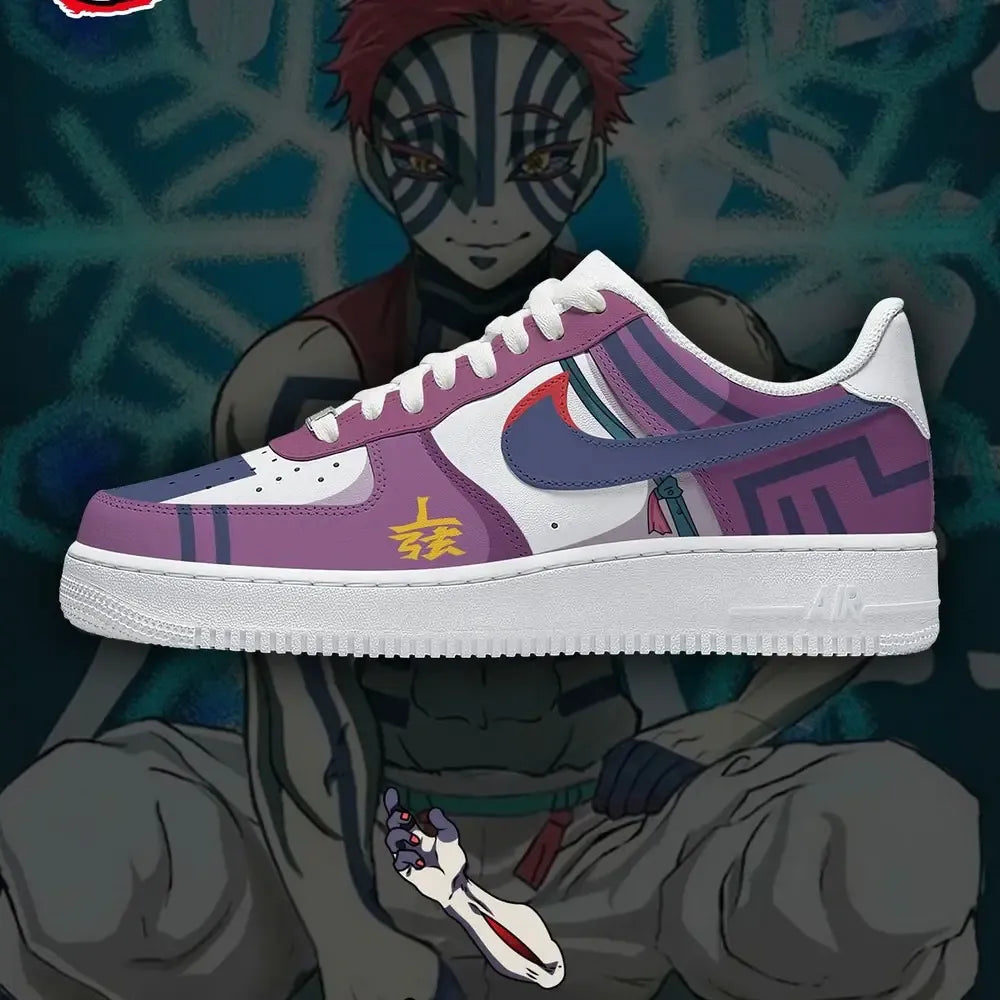 Akaza Demon Slayer Special Design Low Top Shoes