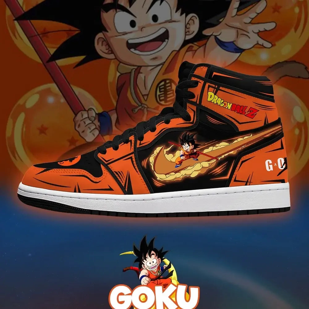 Son Goku V.2 Dragon Ball Edition High Top Shoes