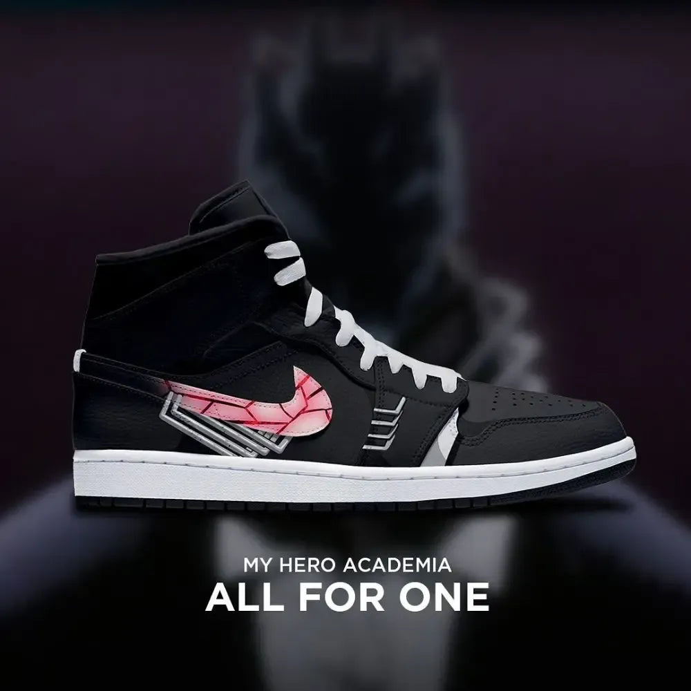 All for One My Hero Academia High Top Shoes