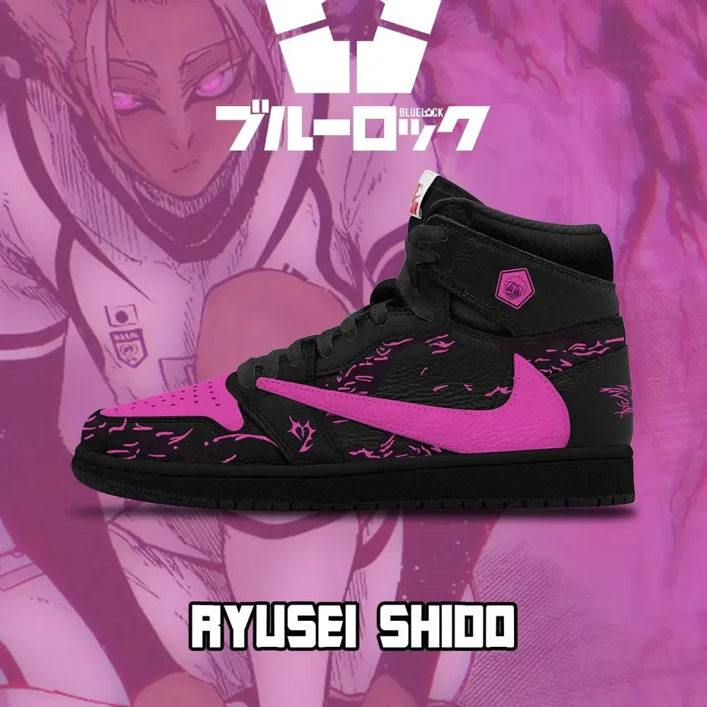 Ryusei Shido V.2 Blue Lock High Top Shoes