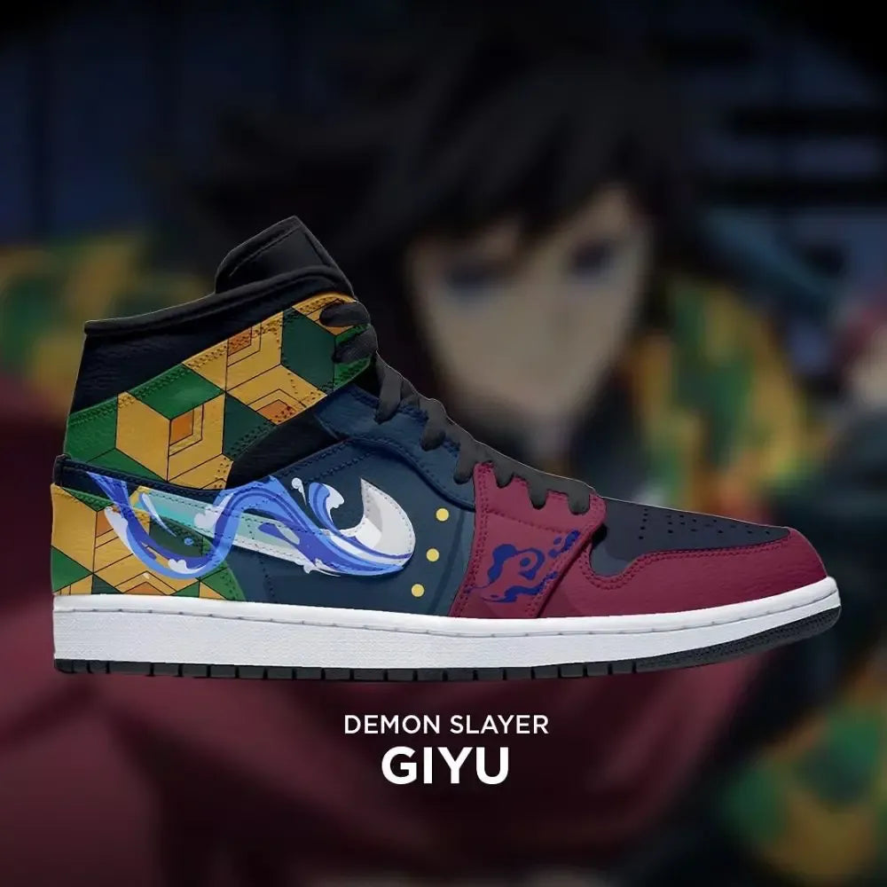 Giyu Exclusive Demon Slayer High Top Shoes