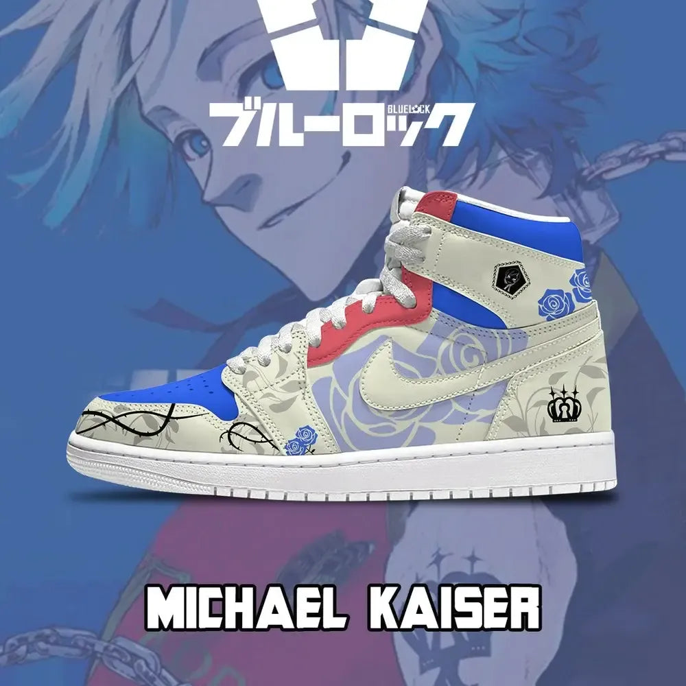 Michael Kaiser V.2 Blue Lock High Top Shoes