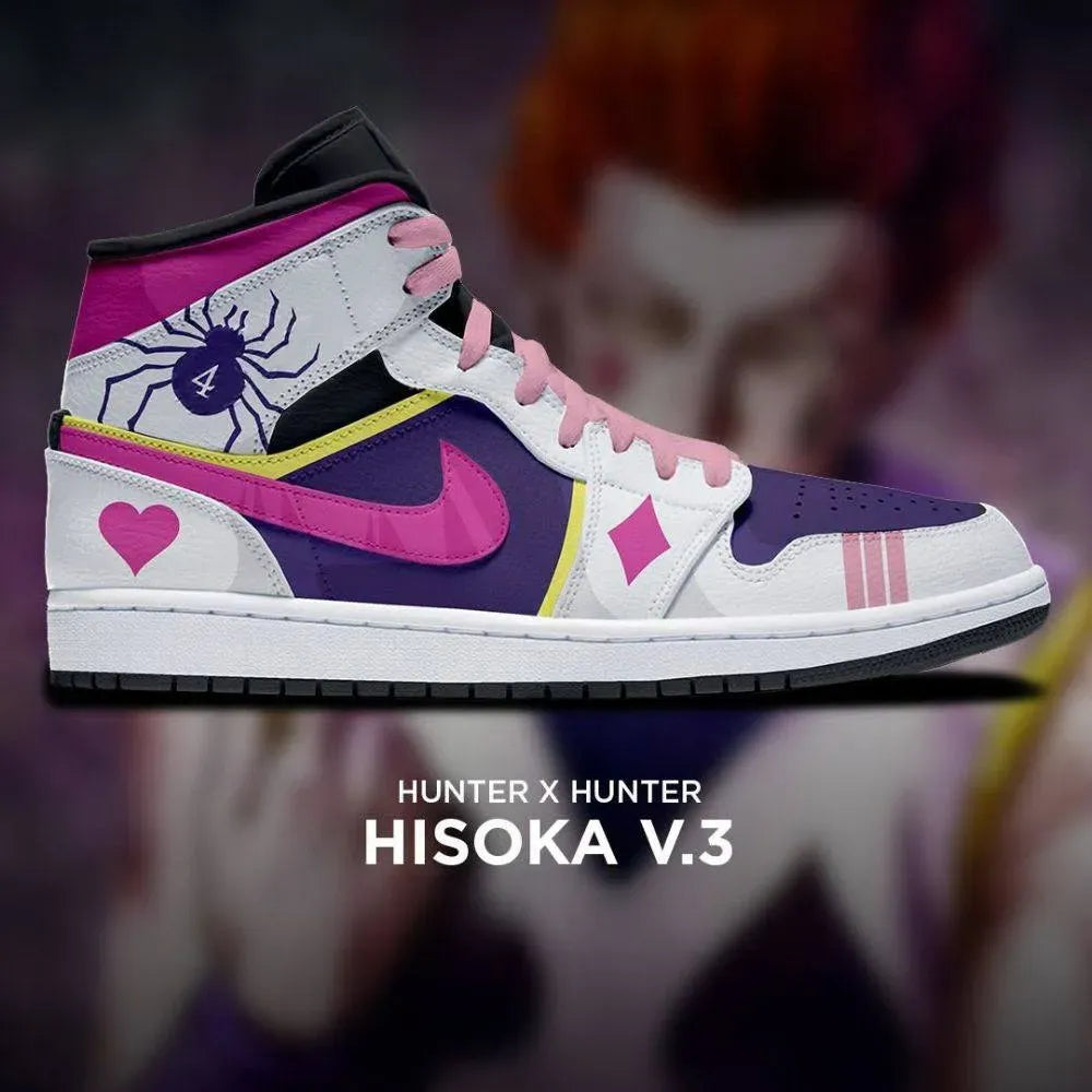 Hisoka V.3 Hunter x Hunter Edition High Top Shoes