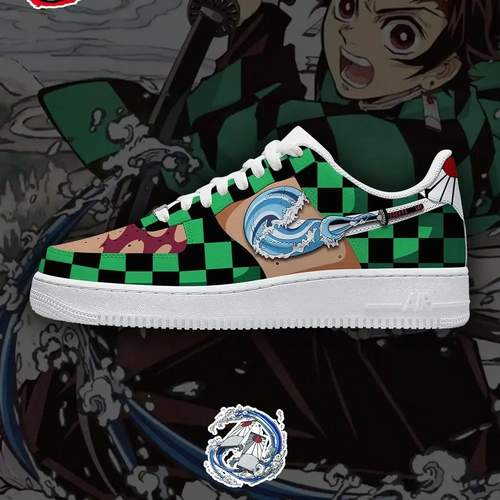 Tanjiro Kamado V.6 Demon Slayer Special Design Low Top Shoes