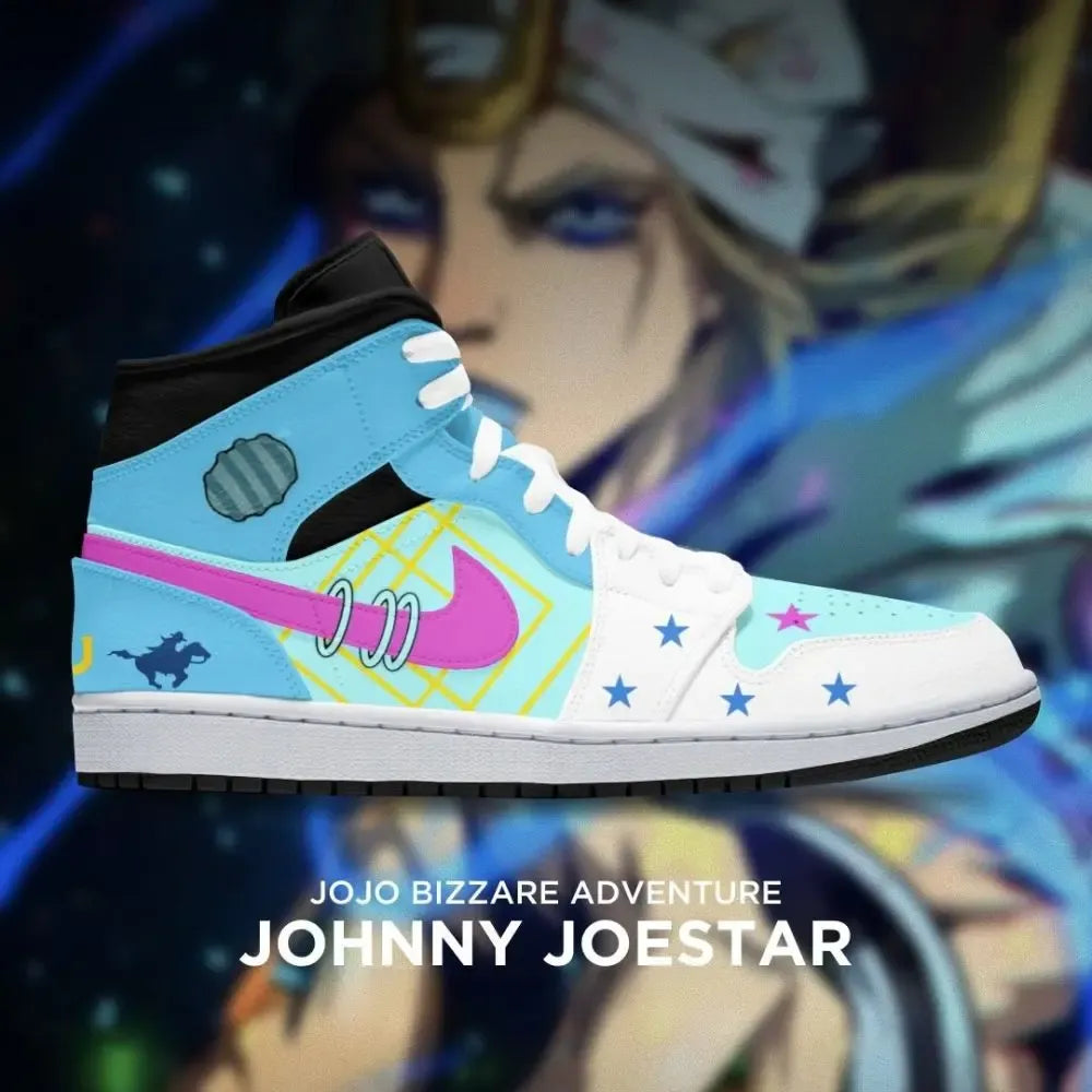 Johnny Joestar JoJo's Bizarre Adventure Special High Top Shoes