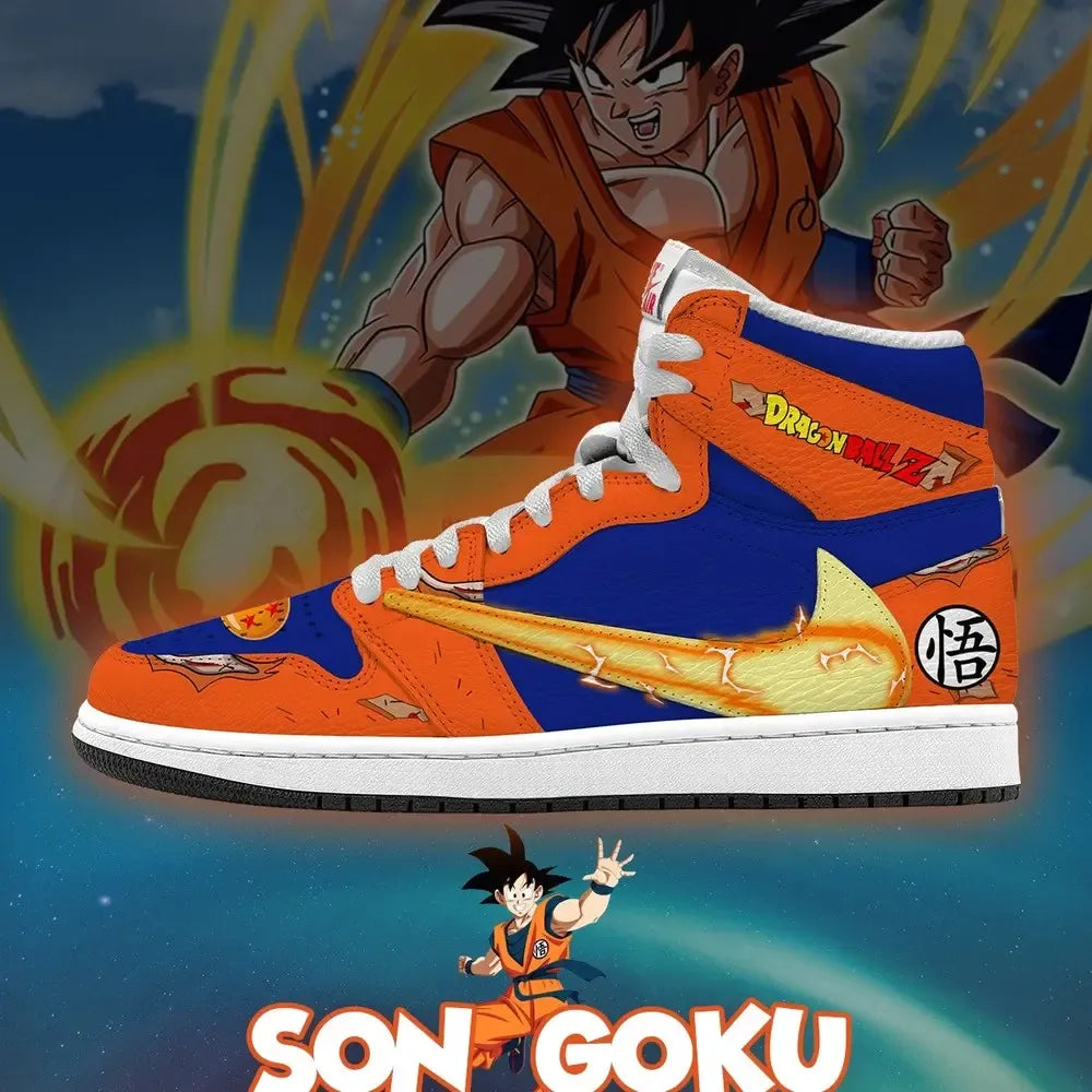 Son Goku V.6 Dragon Ball Edition High Top Shoes