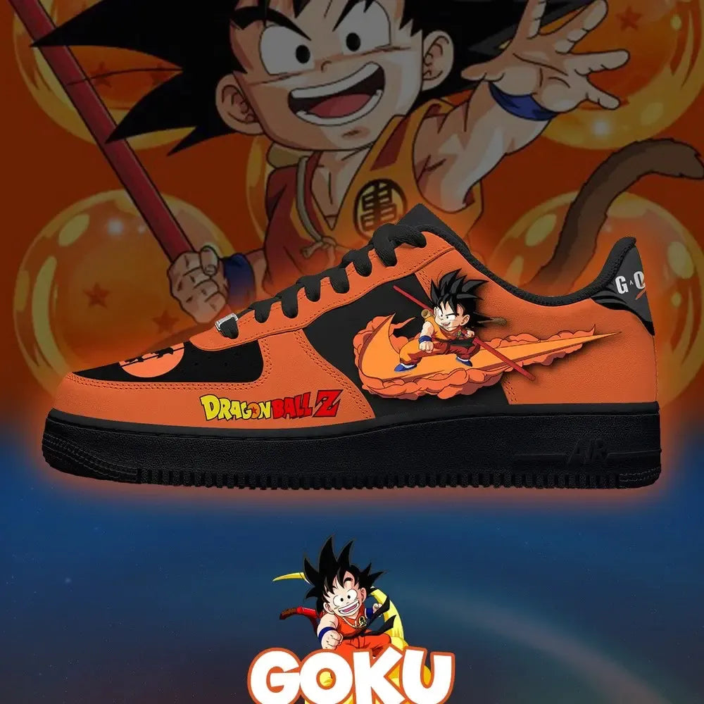 Son Goku V.2 Dragon Ball Edition Low Top Shoes