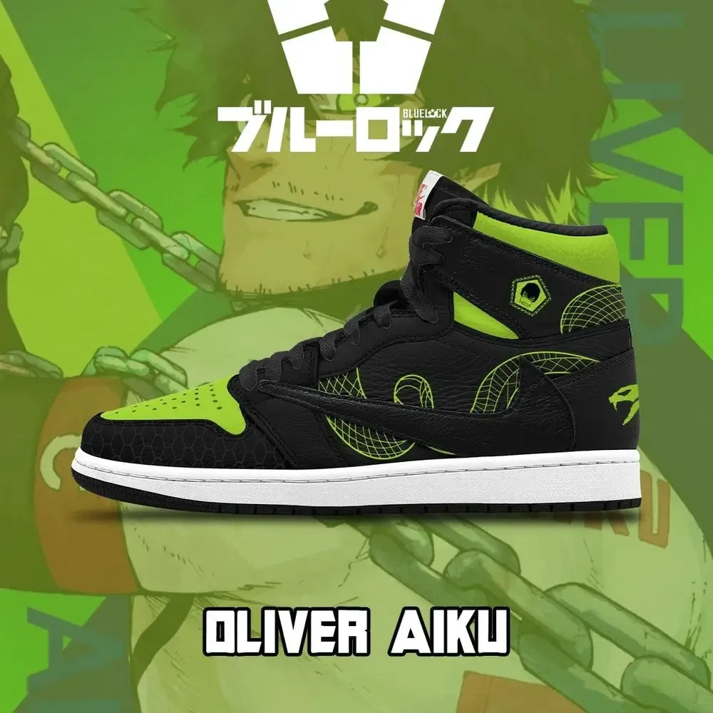 Oliver Aiku V.1 Blue Lock High Top Shoes