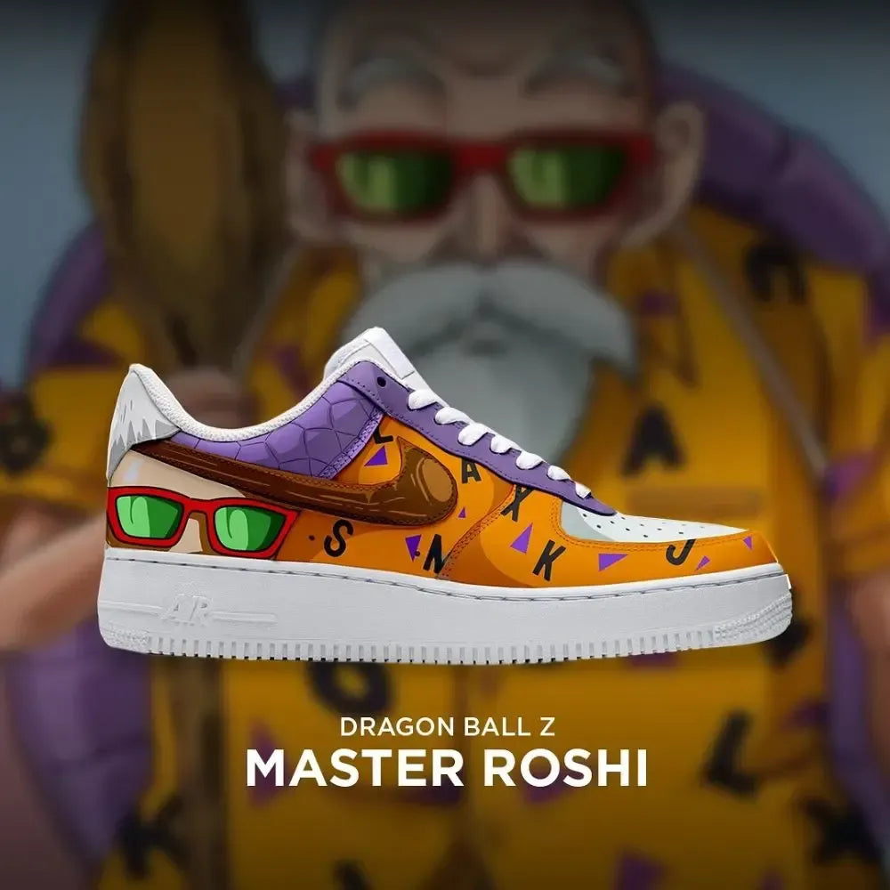 Master Roshi Dragon Ball Z Low Top Shoes