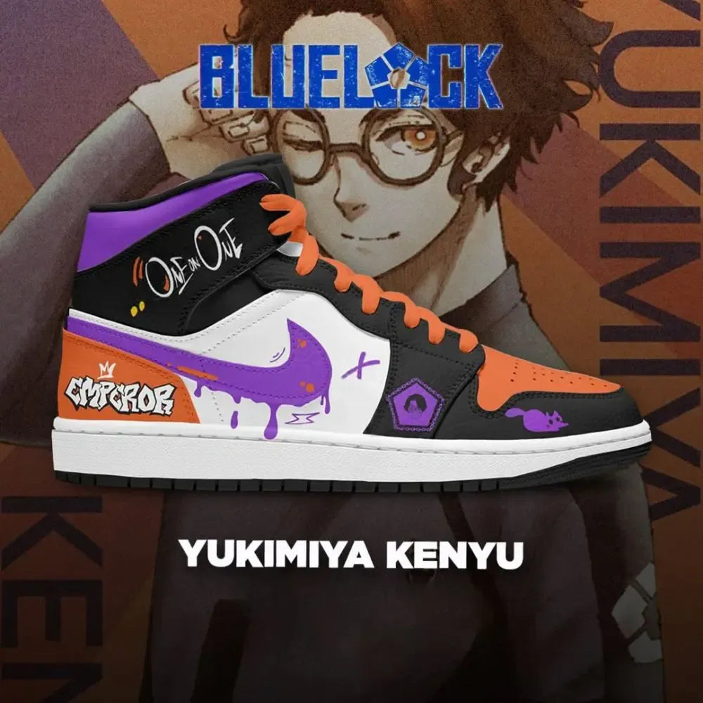 Yukimiya Kenyu Blue Lock Special High Top Shoes